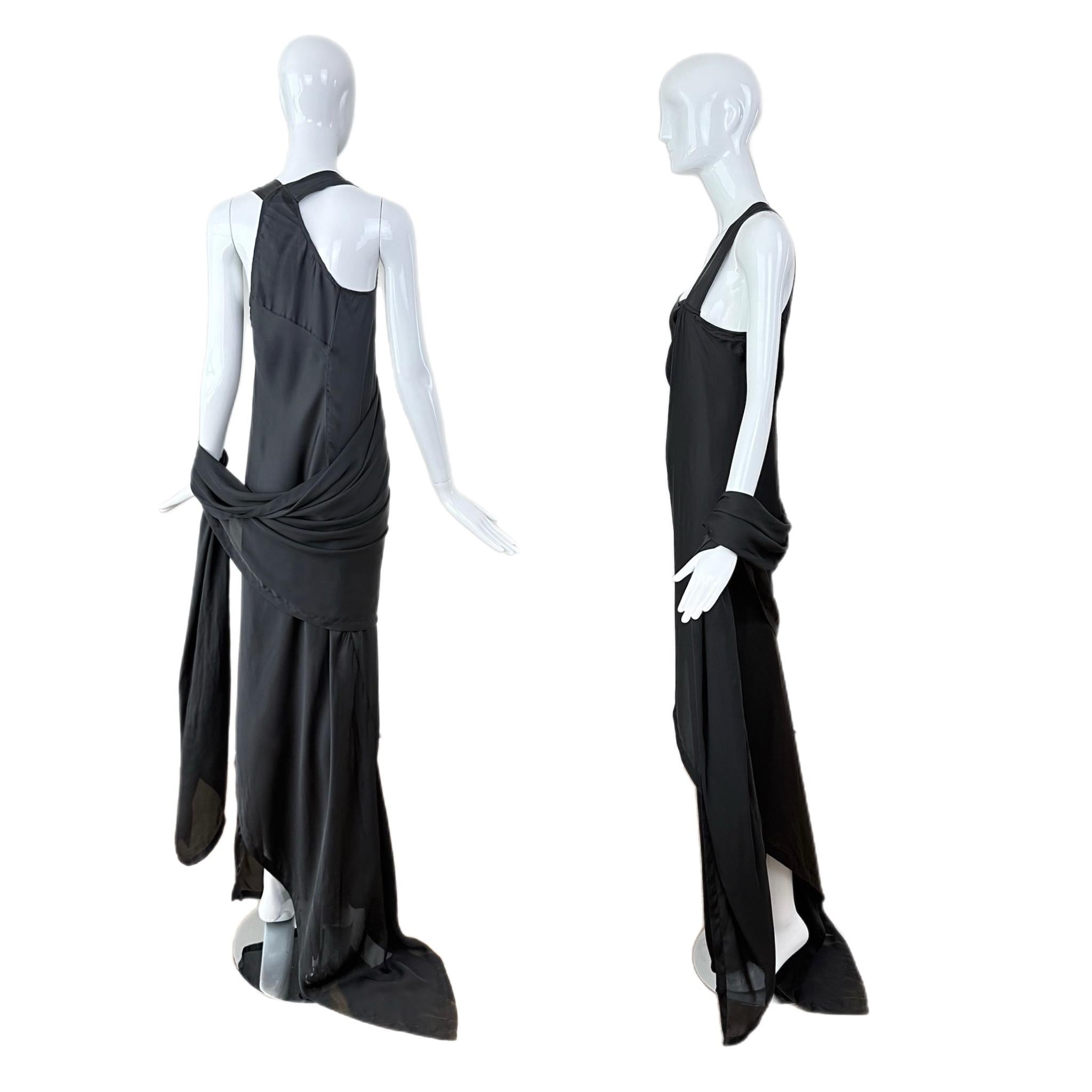 Donna Karan
Schwarz
100% Seide
Extrem leicht
NWT's Einzelhandel $2,895 aber hat orange Farbton am unteren Ende wie abgebildet (ich würde wahrscheinlich Saum, dass ein Teil aus)
Can be tied a myriad of ways, literally endless
Toga Grecian Vibes
Größe
