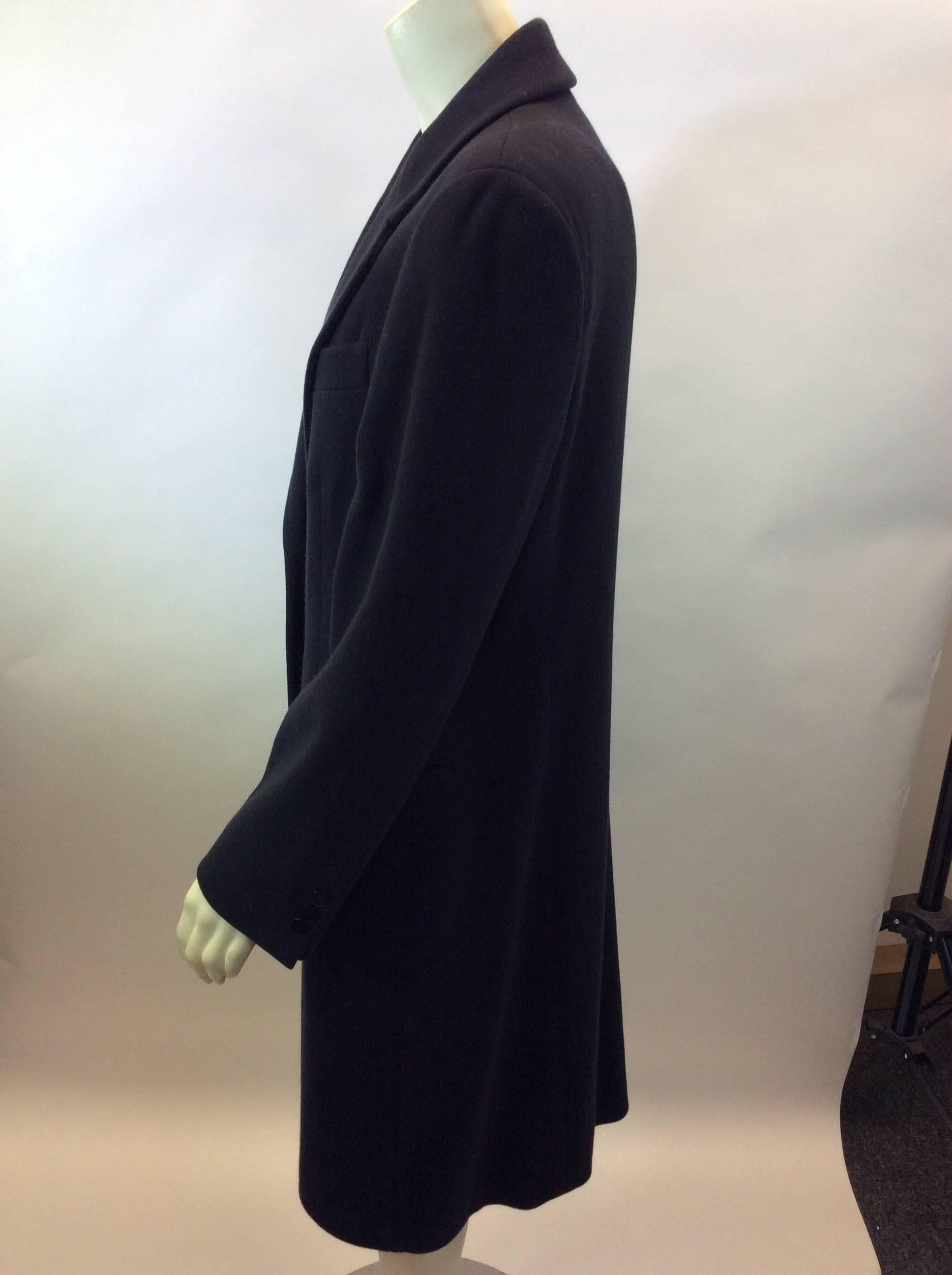 Donna Karan Black Wool Coat
$299
100% Wool
Made in Italy
Length 39