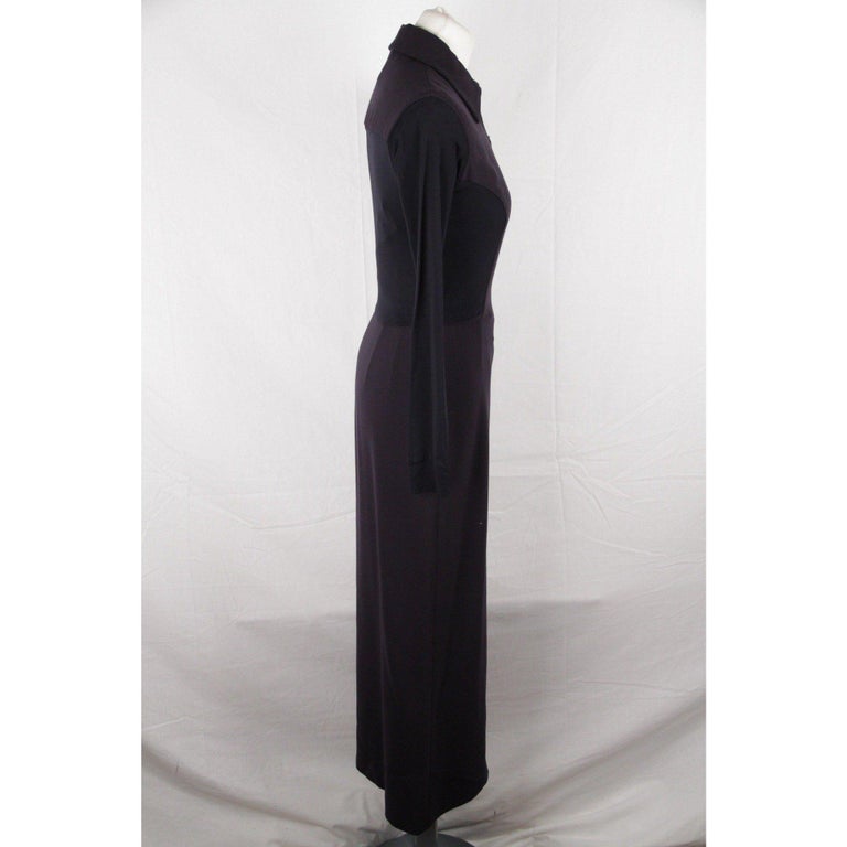 black and silver long dress Sleeve Formal – Flaunt It maxi dress Color:Blue Stripe Long Sleeve Knit Dresses