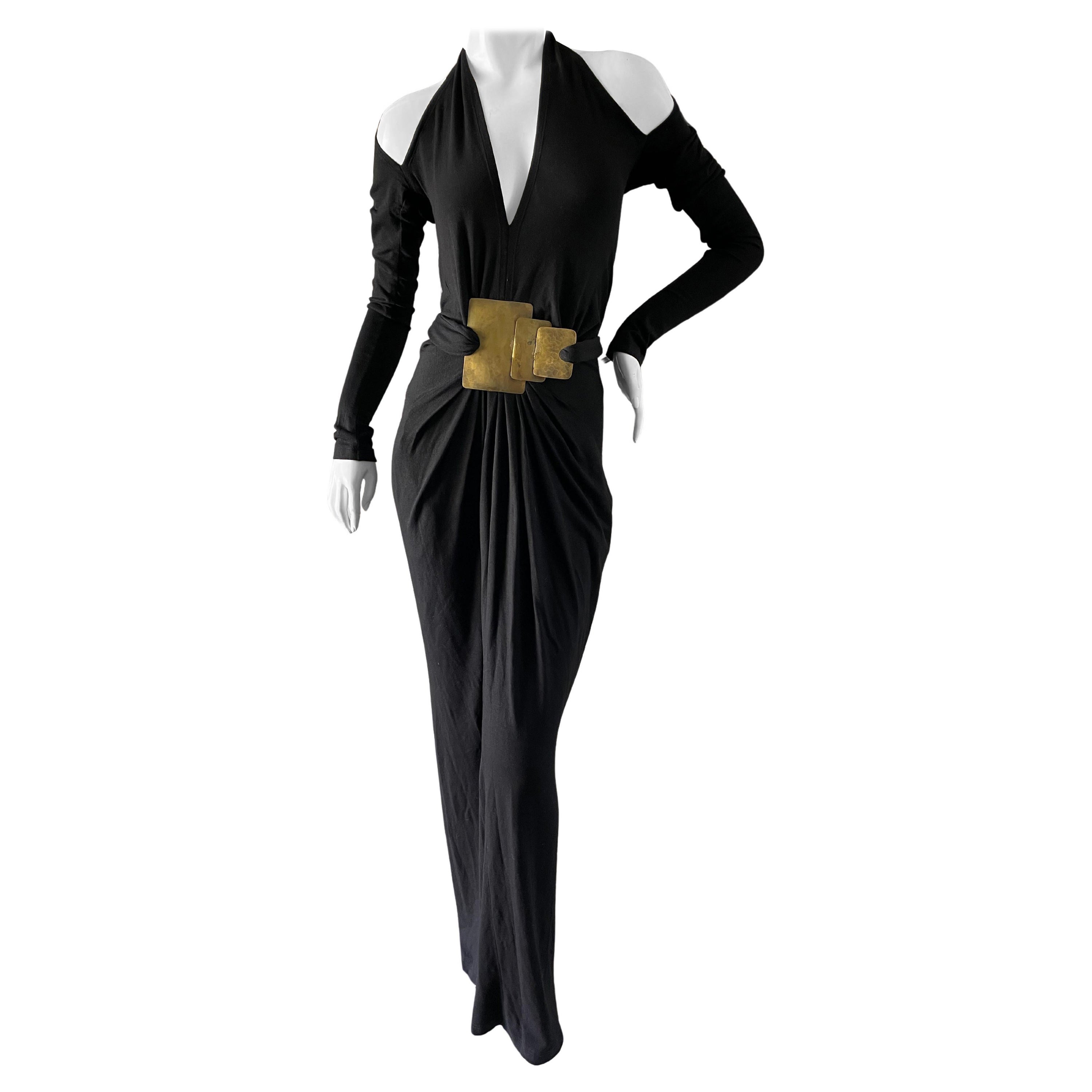 Donna karan shop cold shoulder dress