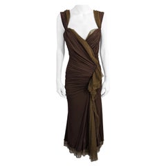 Donna Karan Collection - Vestito sexy in jersey drappeggiato