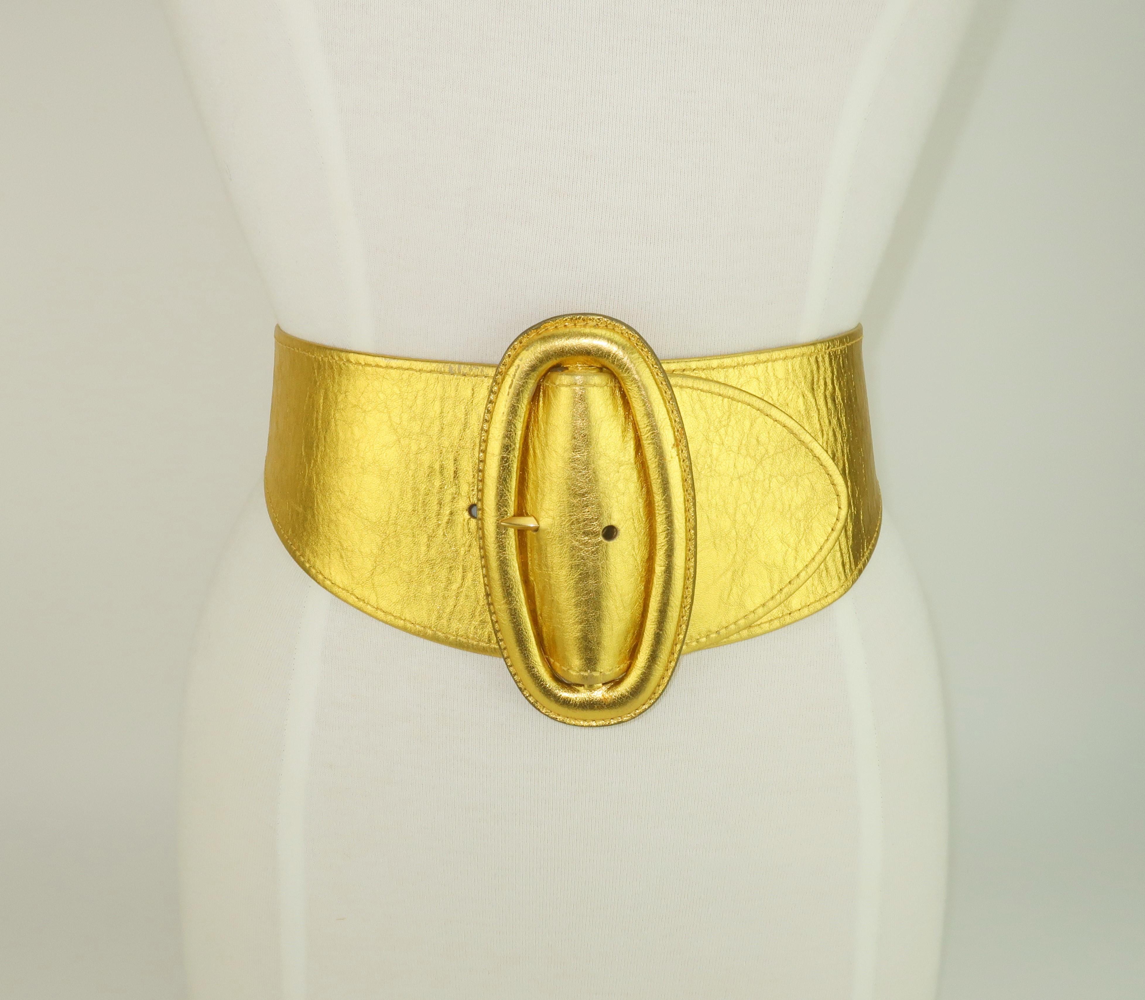 thick gold belt