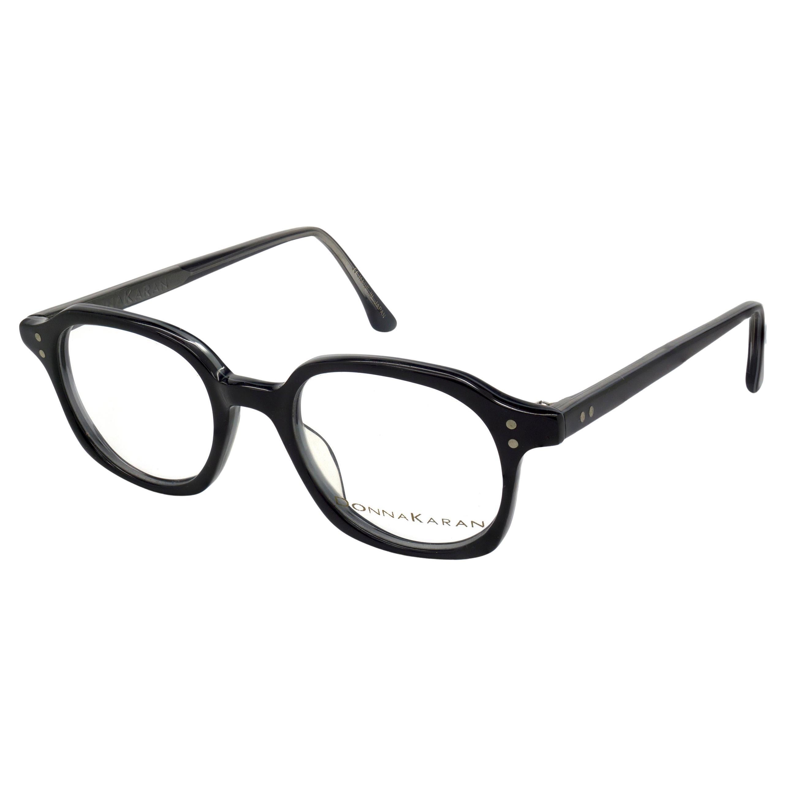 Donna Karan Japan Kleiner Vintage-Gläserrahmen im Angebot