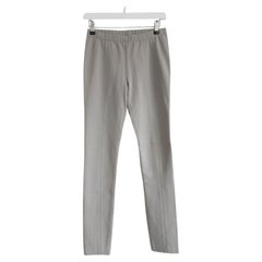 Donna Karan Pantalon slim Matte Double Knit Zinc Grey