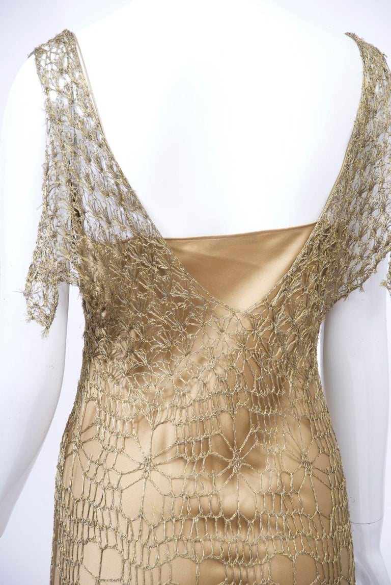 donna karan gold sequin dress Donna Karan New York Women's Cowl-Neck Sleeveless Sequin Dress