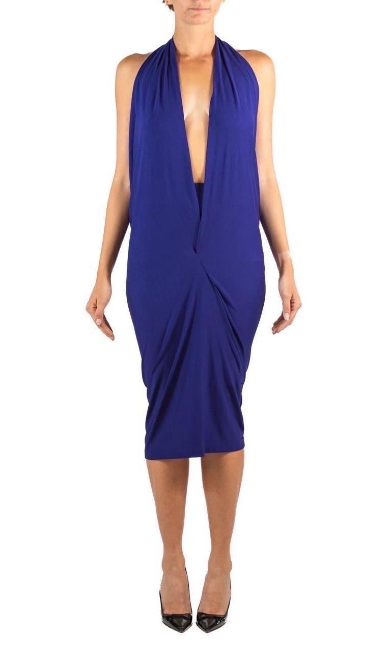 Donna Karan Purple Dress In Excellent Condition For Sale In New York, NY
