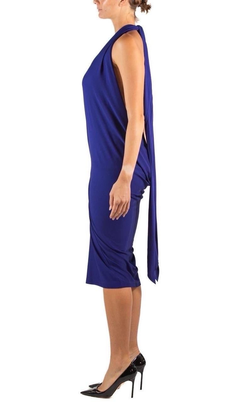 Women's Donna Karan Purple Dress For Sale