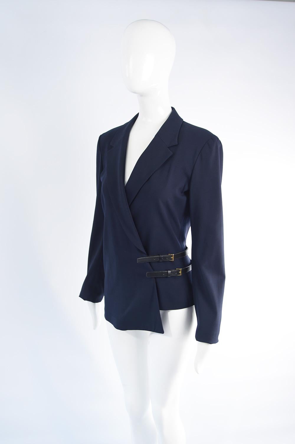 tailored jacket navy