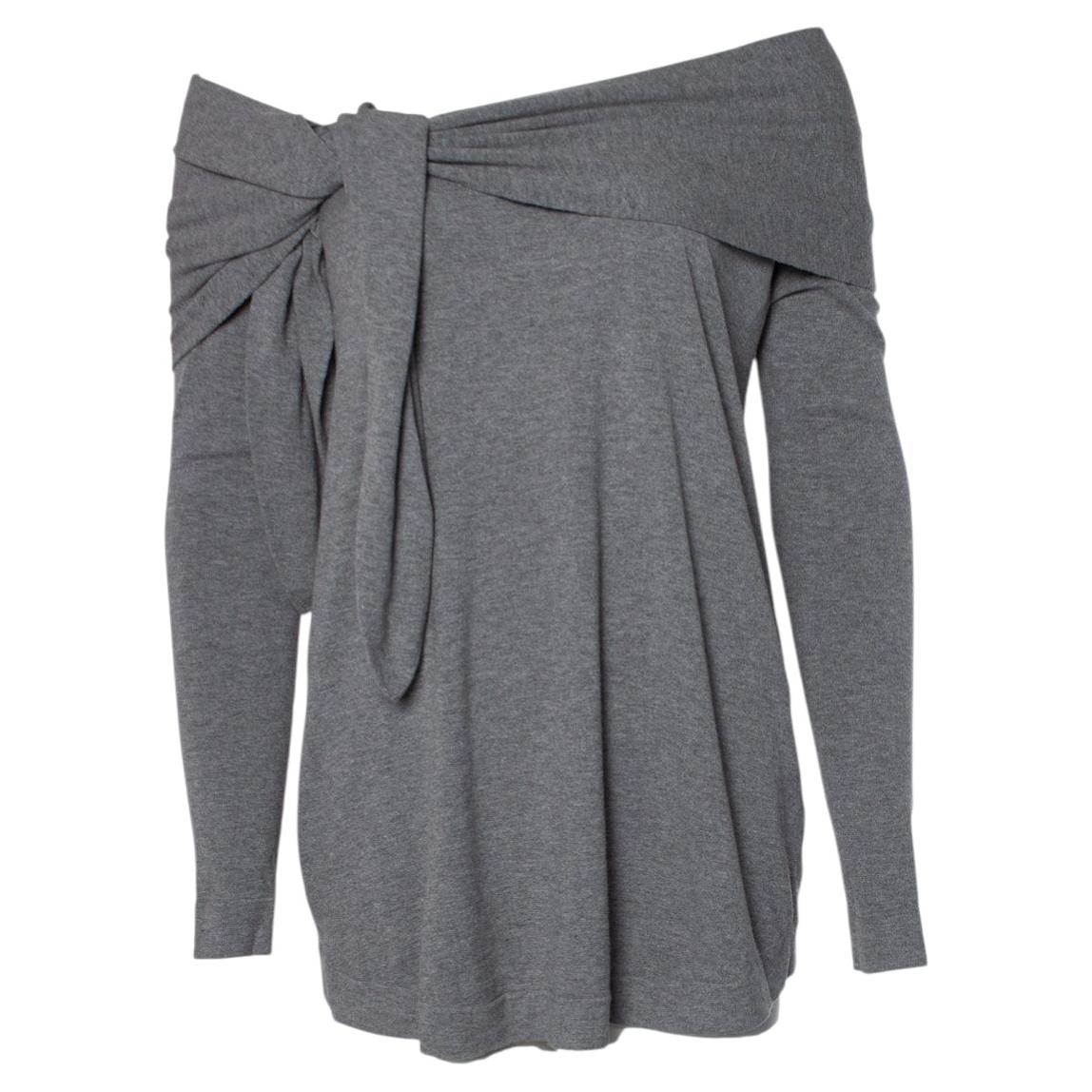 Donna Karan, sweater with scarf neck