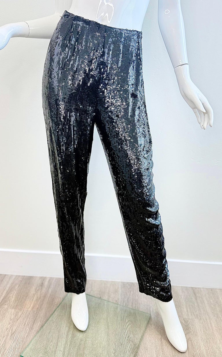 90s dress pants Pants & Jumpsuits | Vintage 9s Black Lined High Waisted Dress Pants