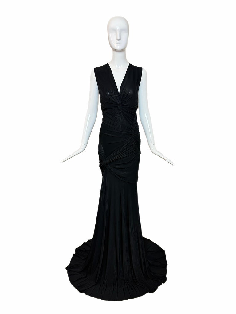 donna karan evening dresses sale Donna Karan New York Women's Straight Neck Ruffle-Trim Gown
