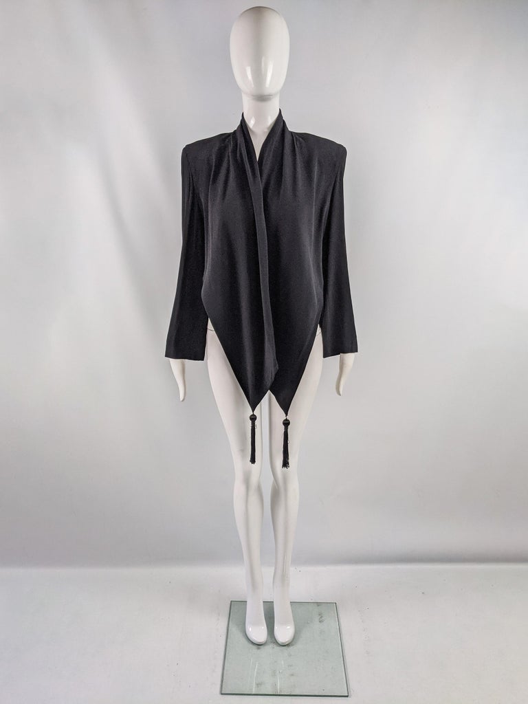 1980s Donna Karan Brown Blazer