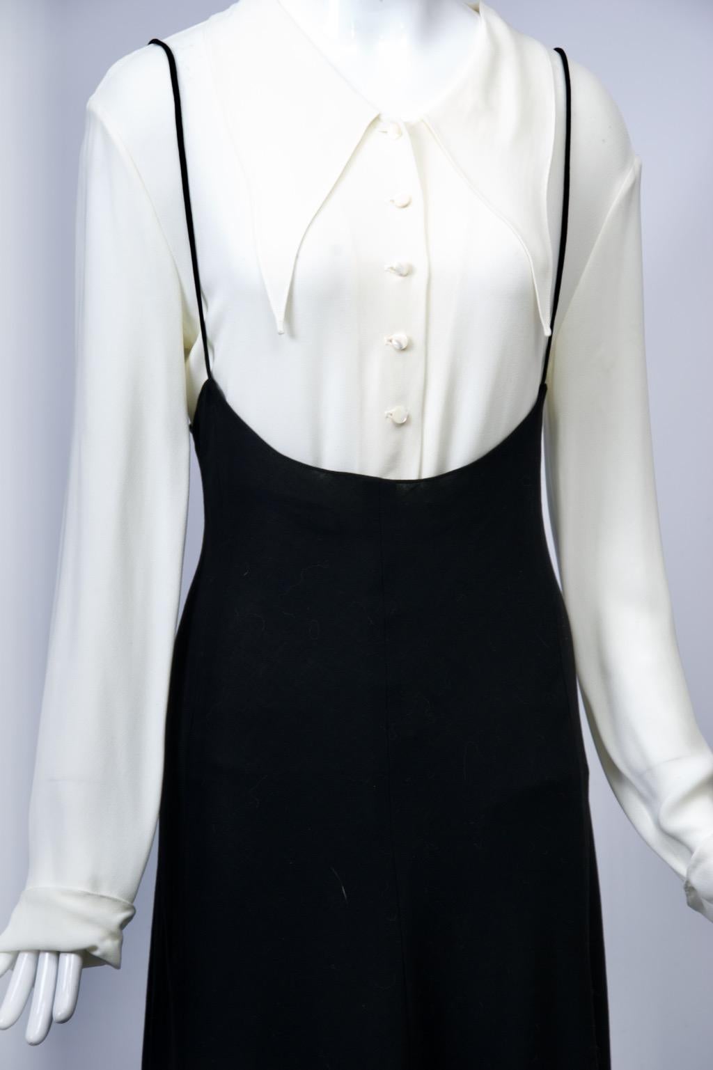 Donna Karan Vintage Pullover und Bodysuit im Zustand „Gut“ im Angebot in Alford, MA