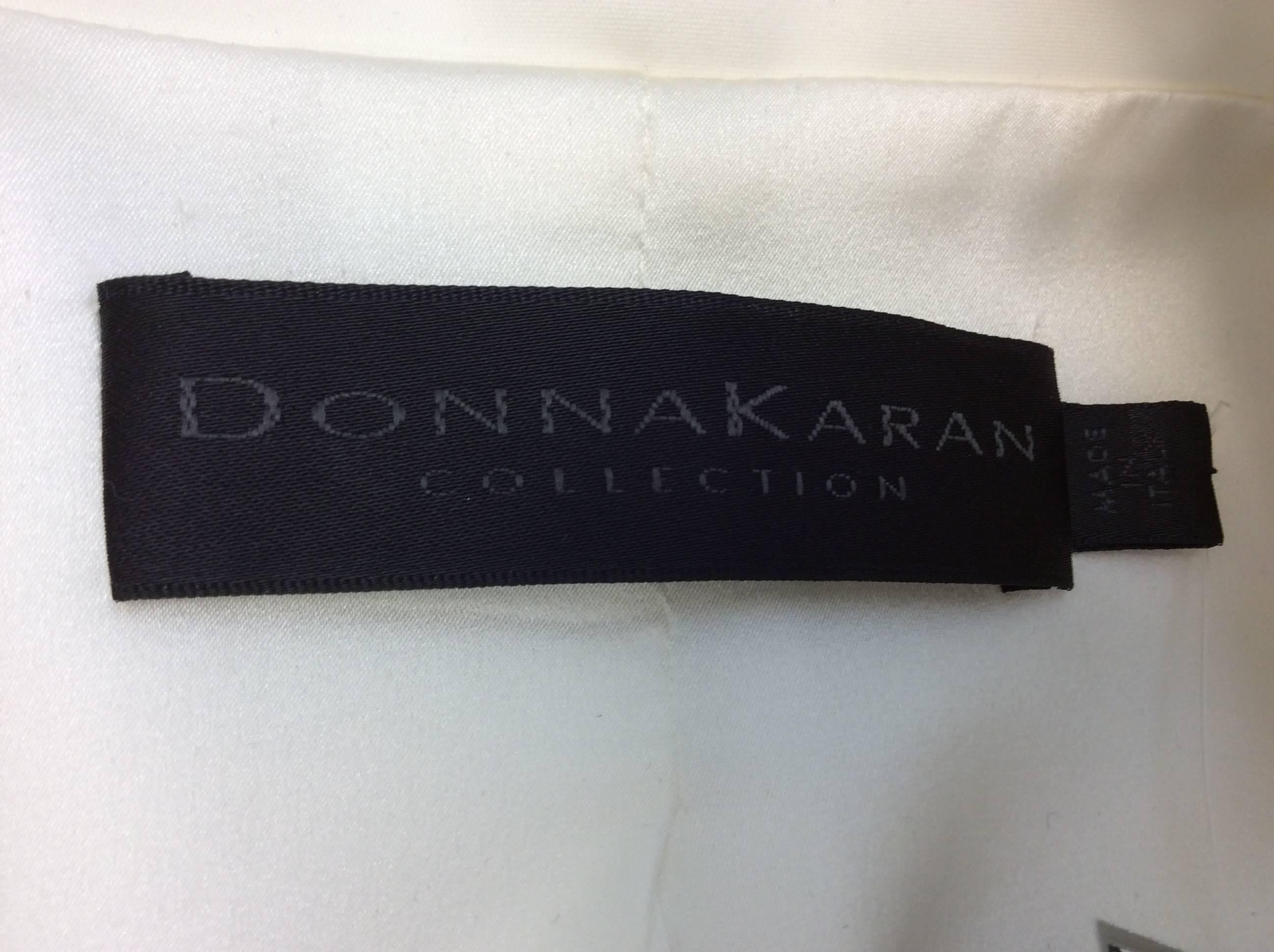 Donna Karan White Blazer NWT For Sale 2