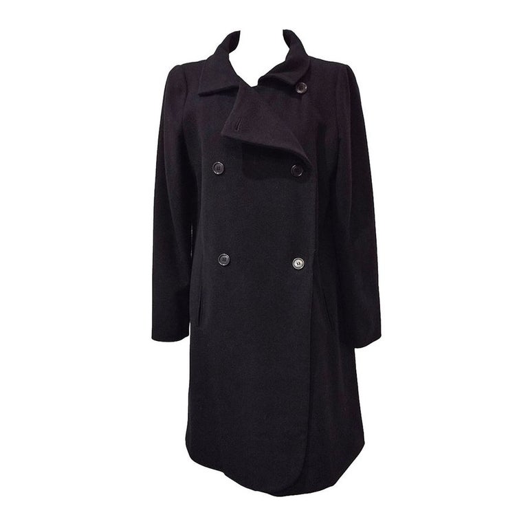 Donna Karan Wool coat size S For Sale at 1stDibs