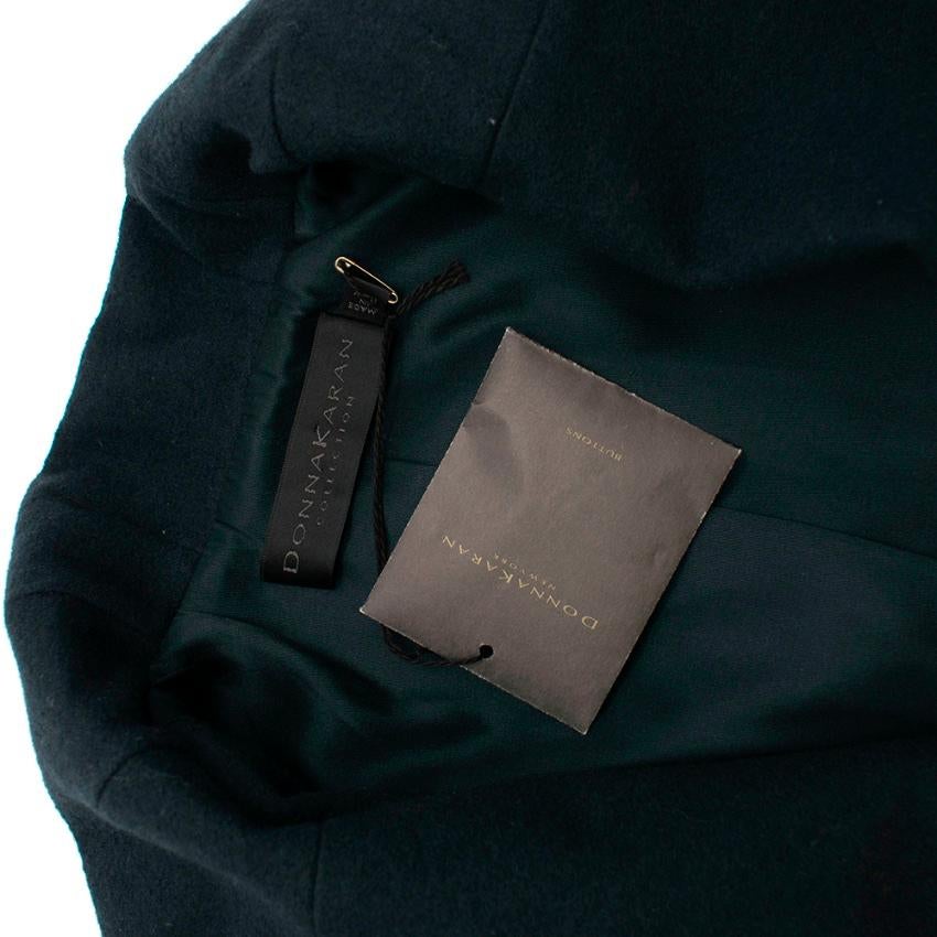 De las mujeres Chaqueta verde de lana Donna Karan - Talla US 14 en venta