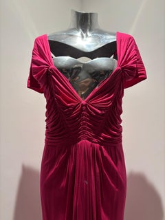 Donna Karen Resort 2010 Hot Pink Dress