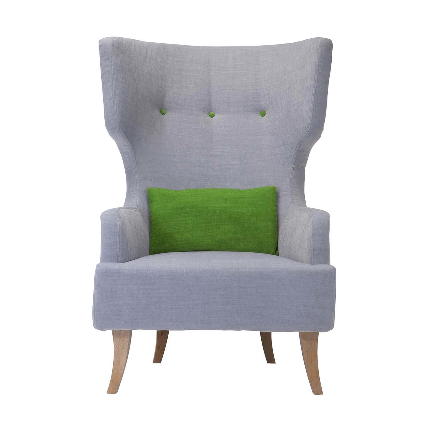 Donna Light Gray Armchair