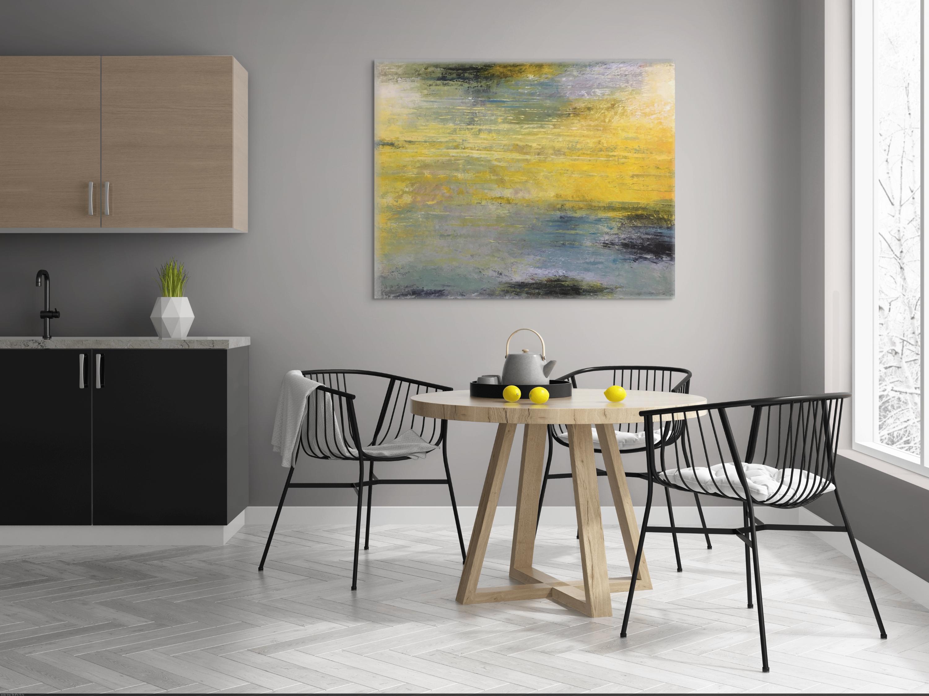 Fiume d'estate - Painting di Donna McGinnis