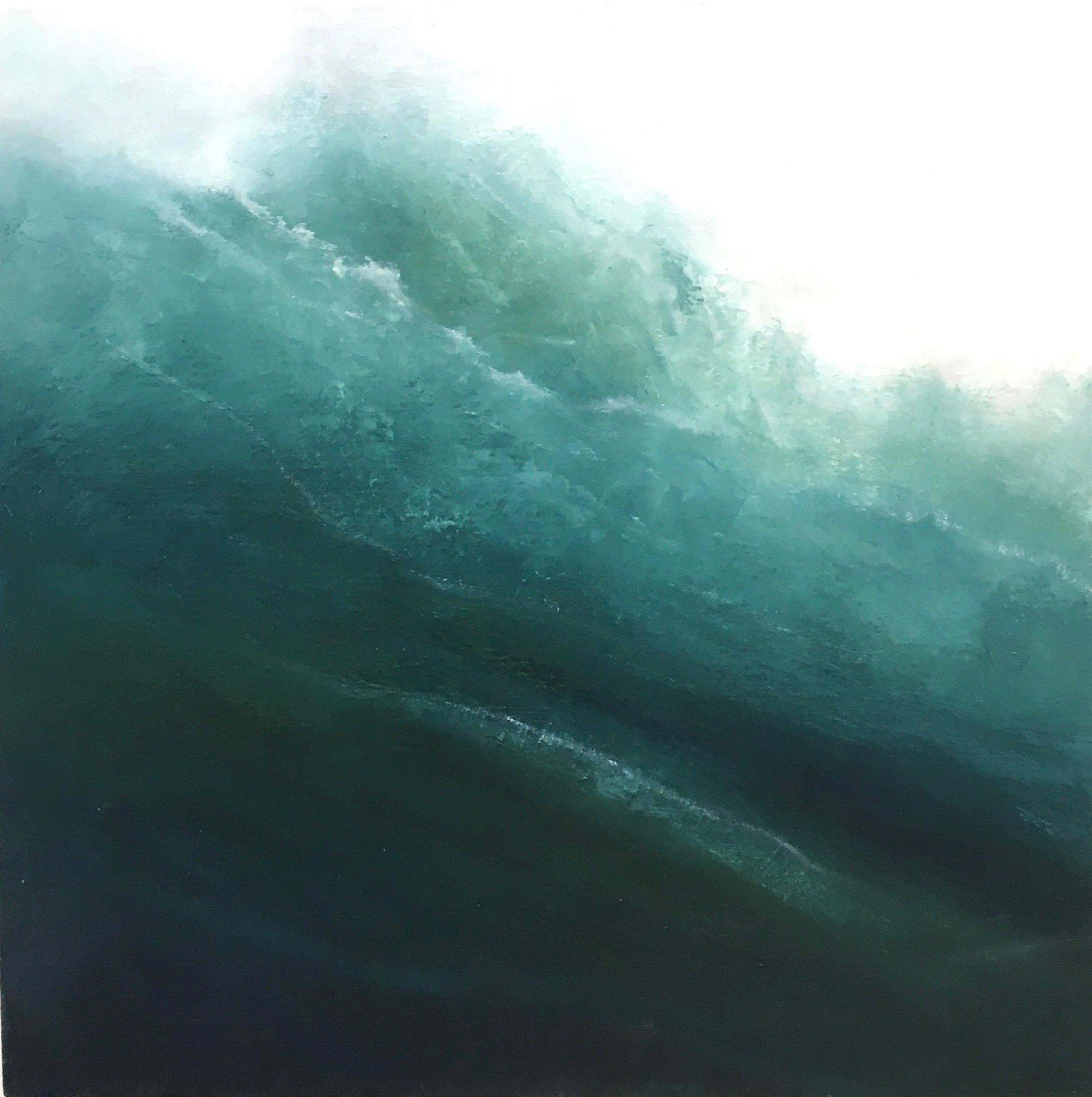 Donna McGinnis Abstract Painting - Wave 2