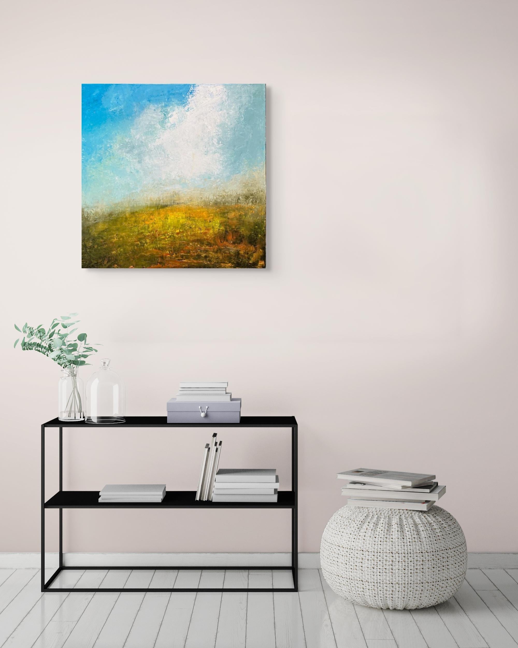 Saison des fleurs sauvages - Painting de Donna McGinnis
