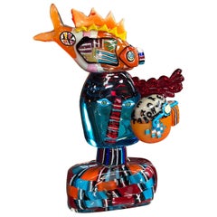 Donna Pescatrice Sculpture by Alfredo Sosabravo Limited Edition