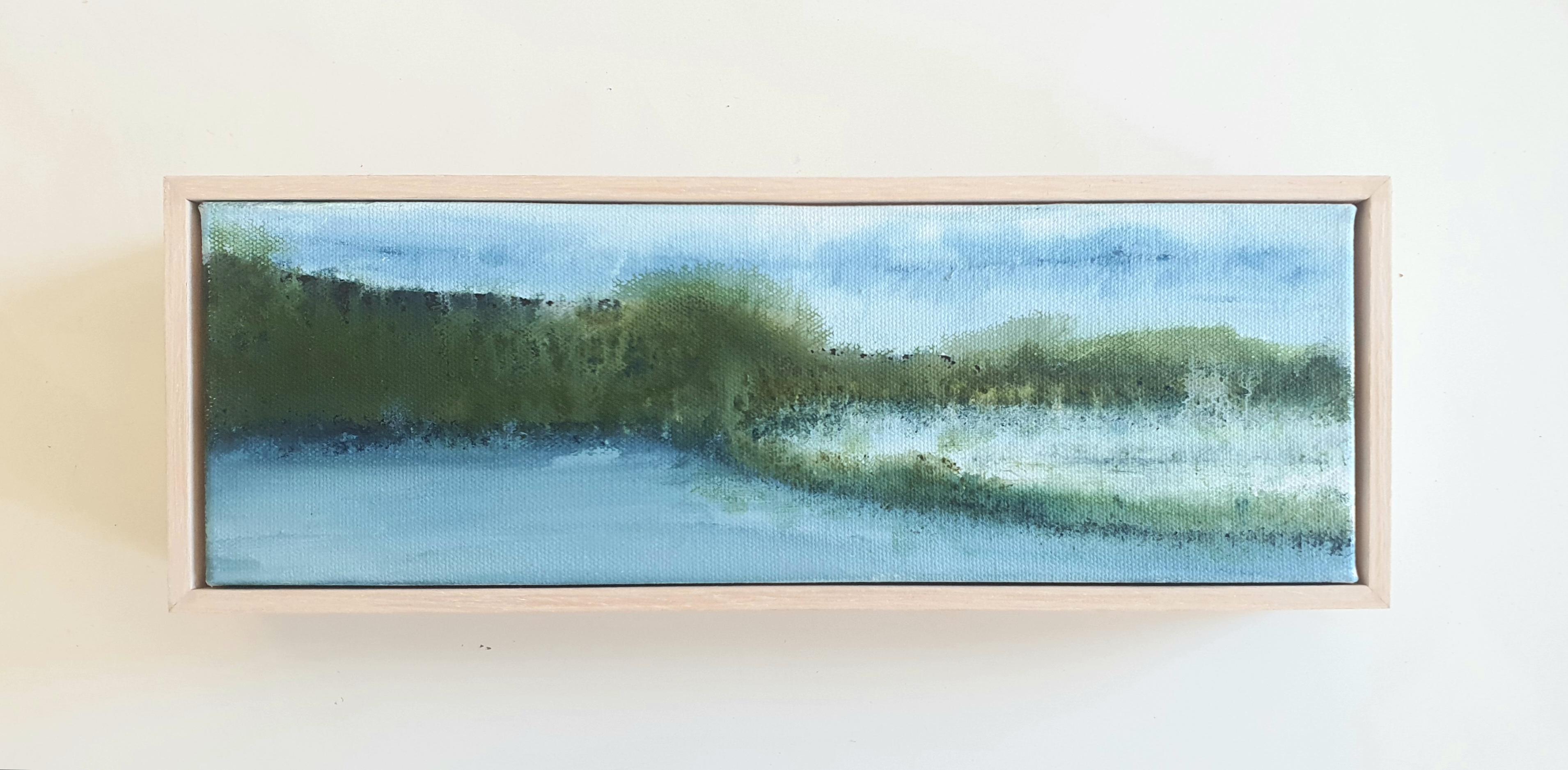 Donna Ravenscroft Landscape Painting - Riverside 2