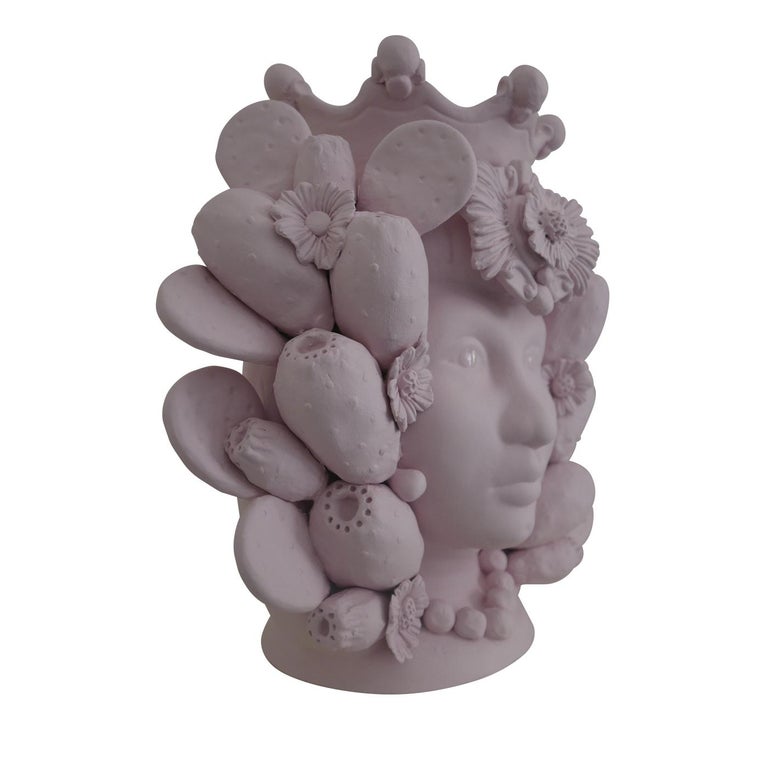 Donna Rosa Head Vase For Sale at 1stDibs