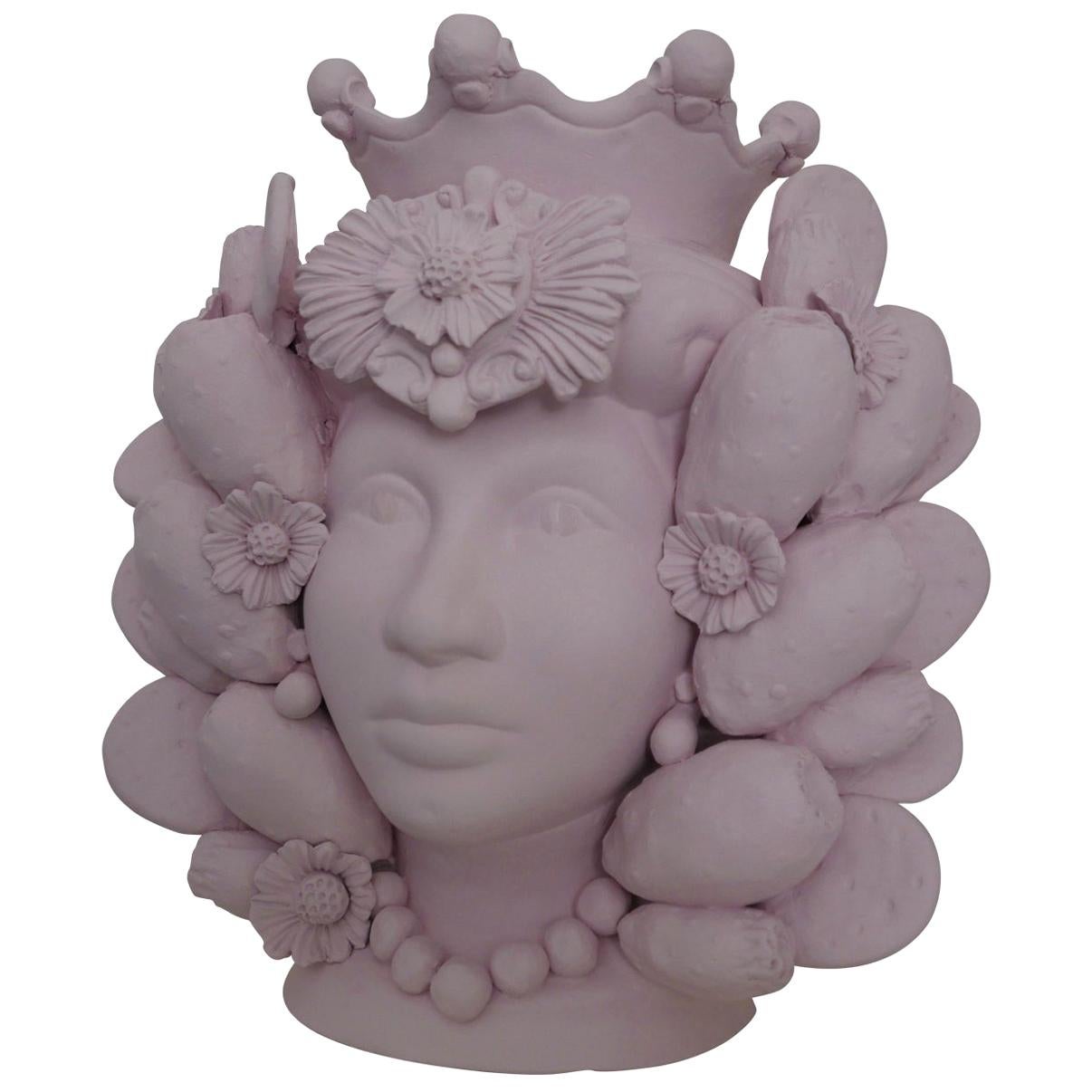Donna Rosa Head Vase