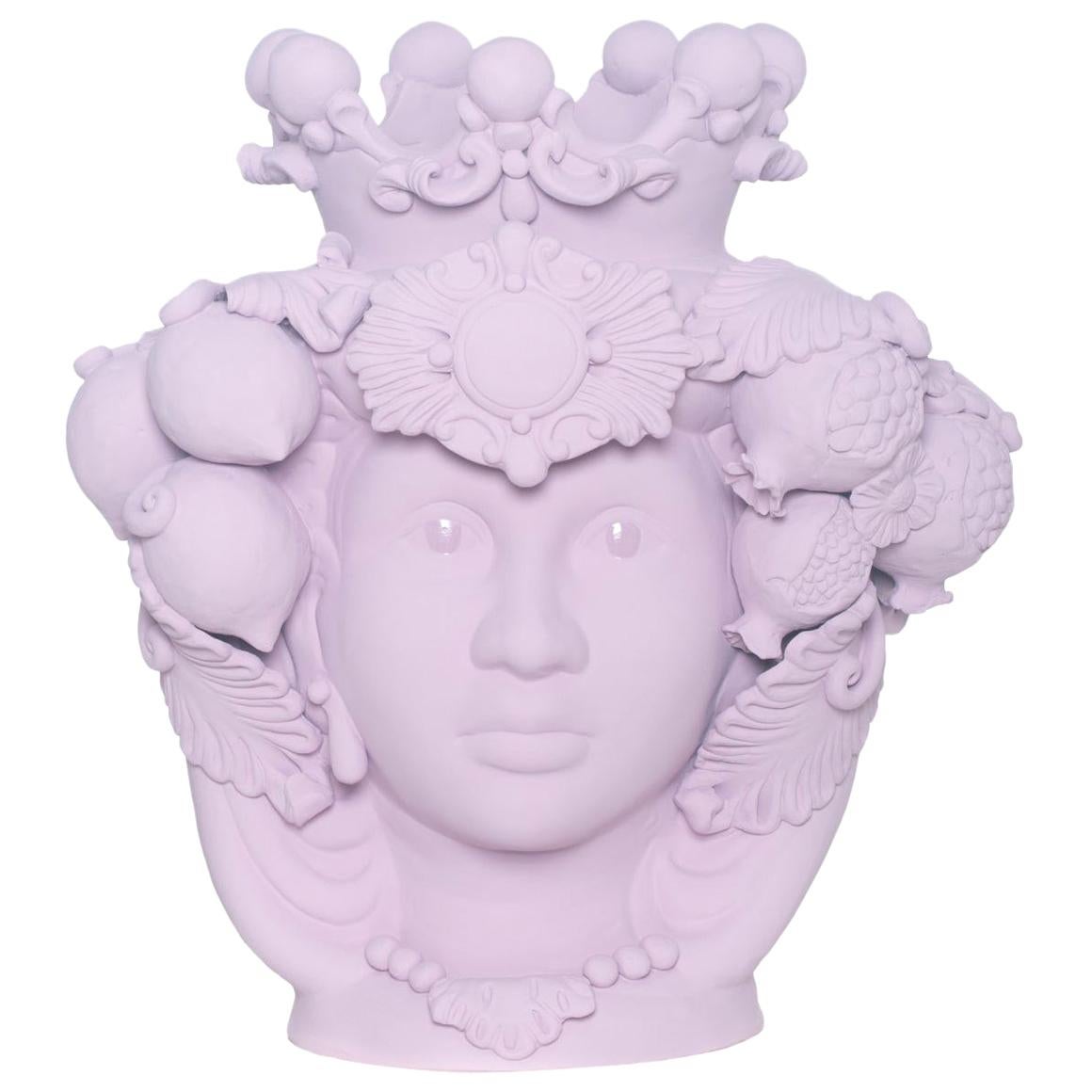 Donna Rosalia Head Vase For Sale