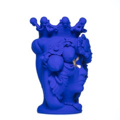 Donna Rosalia Blau Oltremare Vase