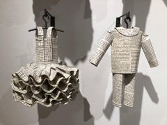 Sculpture, Paper, Romance Novels, Couple, Knight and Belle of the Ball, Wall Hung