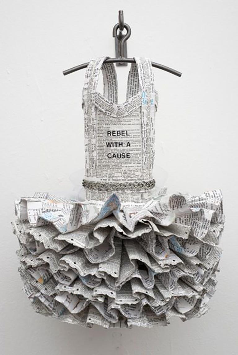 Rebel with a Cause - Sculpture by Donna Rosenthal