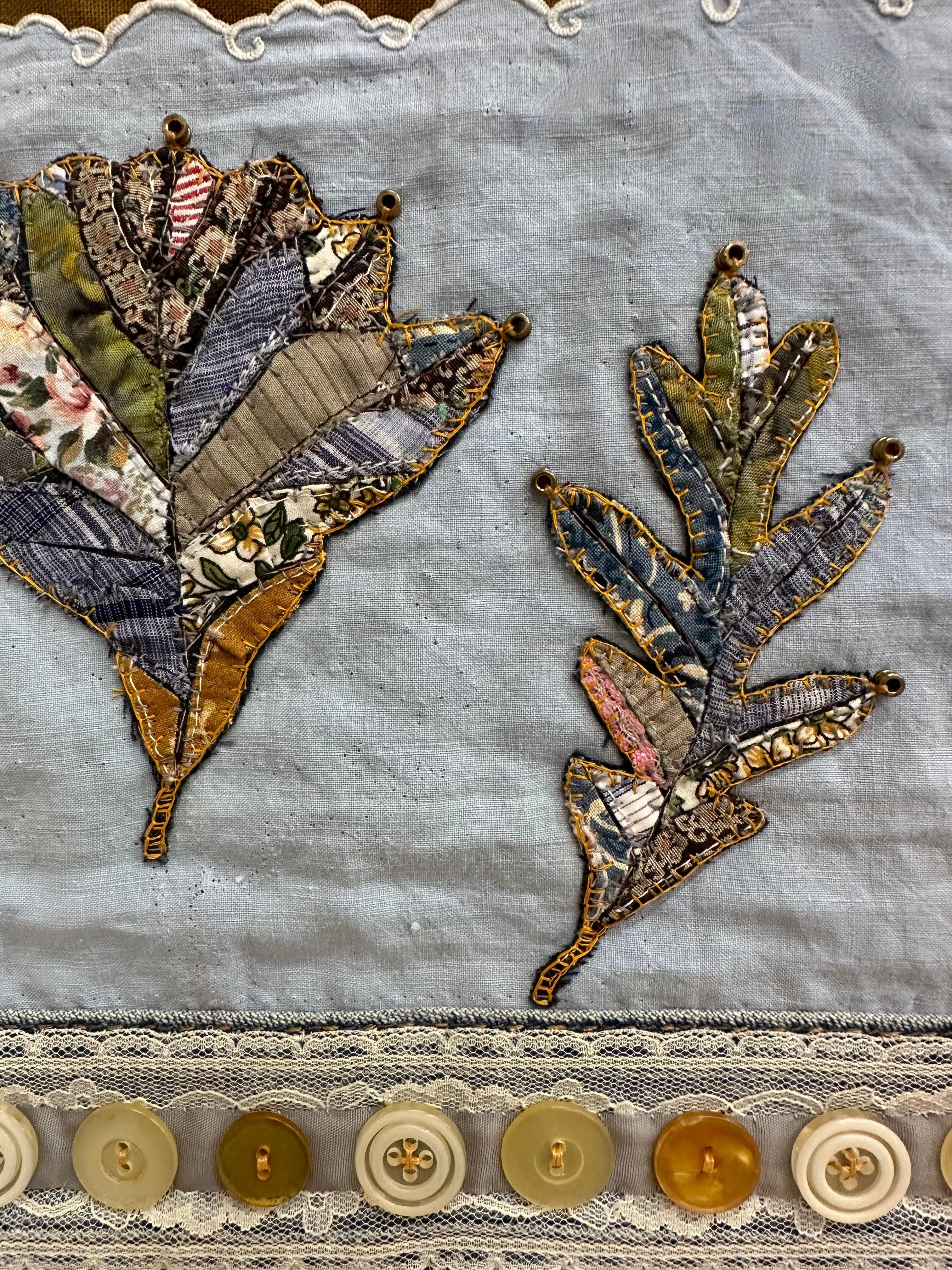 Tailored Herbaria Pocantico River Watershed One - Blue Brown Botanical, 2023 For Sale 4