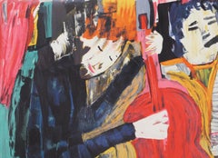 Jazz Man, Lithographie von Donna Summer