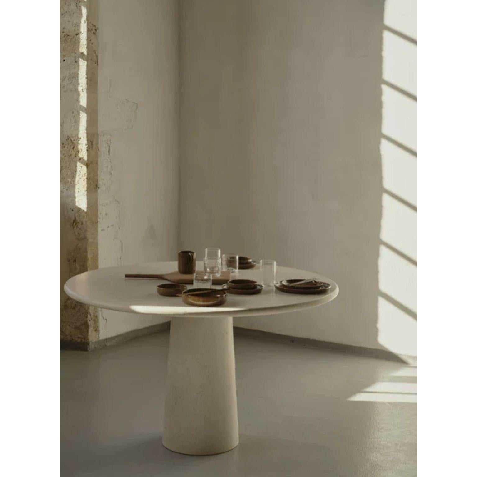 Donoma Buffon 5 Dinner Table by La Lune
Dimensions: Ø 120 x H 73 cm.
Materials: Buffon 5 Burgundy stone. 

Produced in France. Anti-stain treatment. Custom sizes available. Different finishes are available. Please contact us.

La Lune is above all a