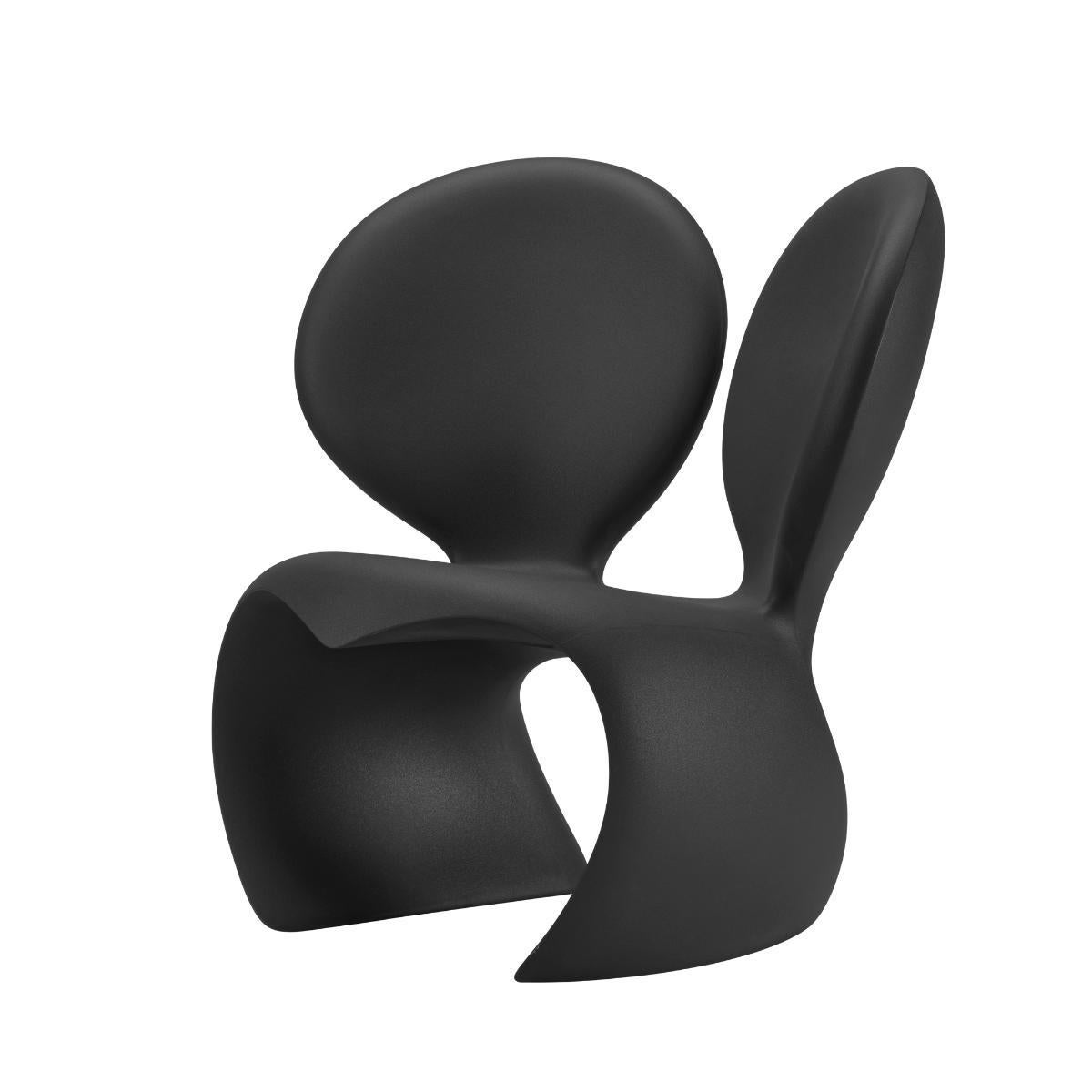 italien Don't F**K With The Mouse Armchair en polyéthylène recyclable noir par Ron Arad en vente