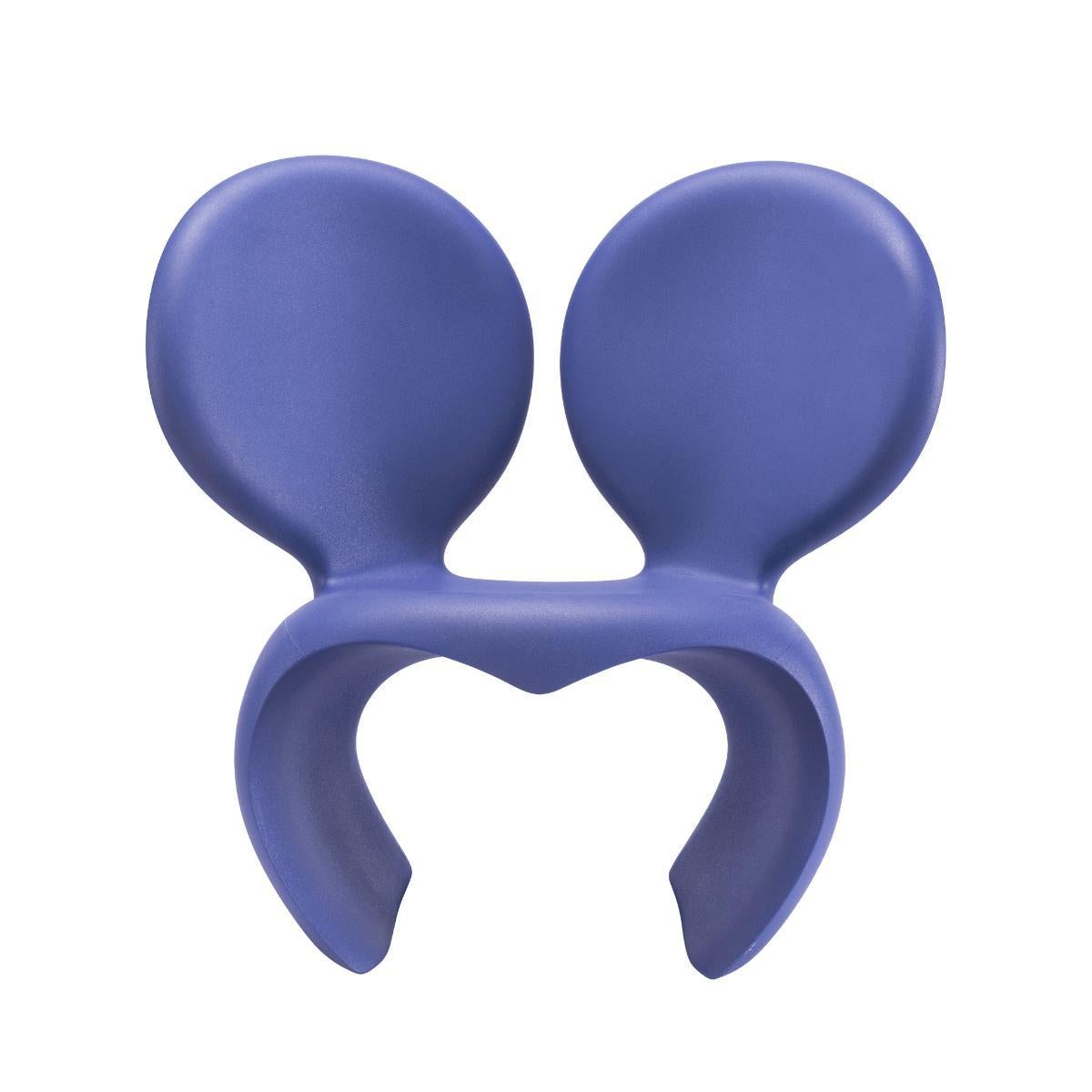 Don't F**K With The Mouse fauteuil en polyéthylène bleu violet de Ron Arad Neuf - En vente à Brooklyn, NY