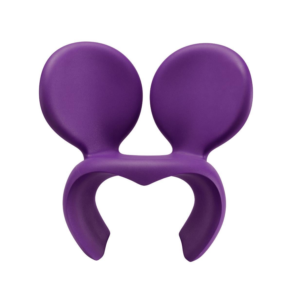 Don't F**K With The Mouse fauteuil en polyéthylène récyclable violet de Ron Arad Neuf - En vente à Brooklyn, NY