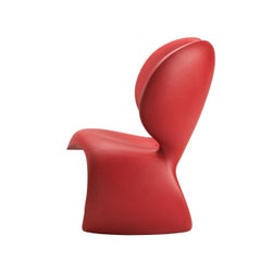 Don't F**K With The Mouse Armchair in Red Recyclable Polyethylene by Ron Arad