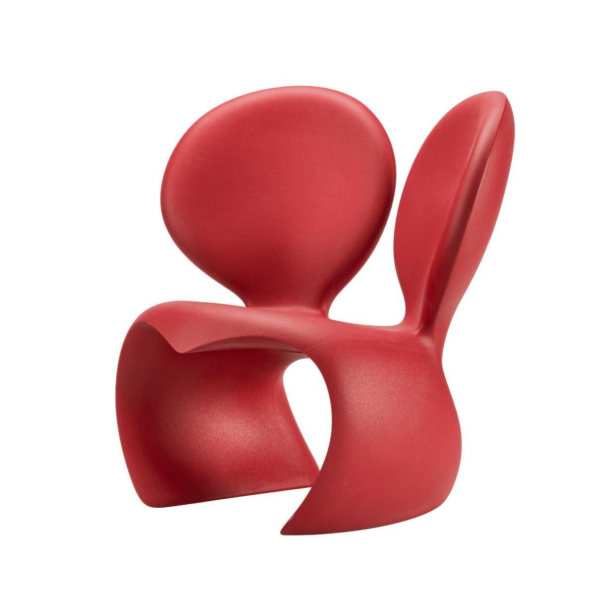 italien Don't F**K With The Mouse fauteuil en polyéthylène recyclable rouge de Ron Arad en vente
