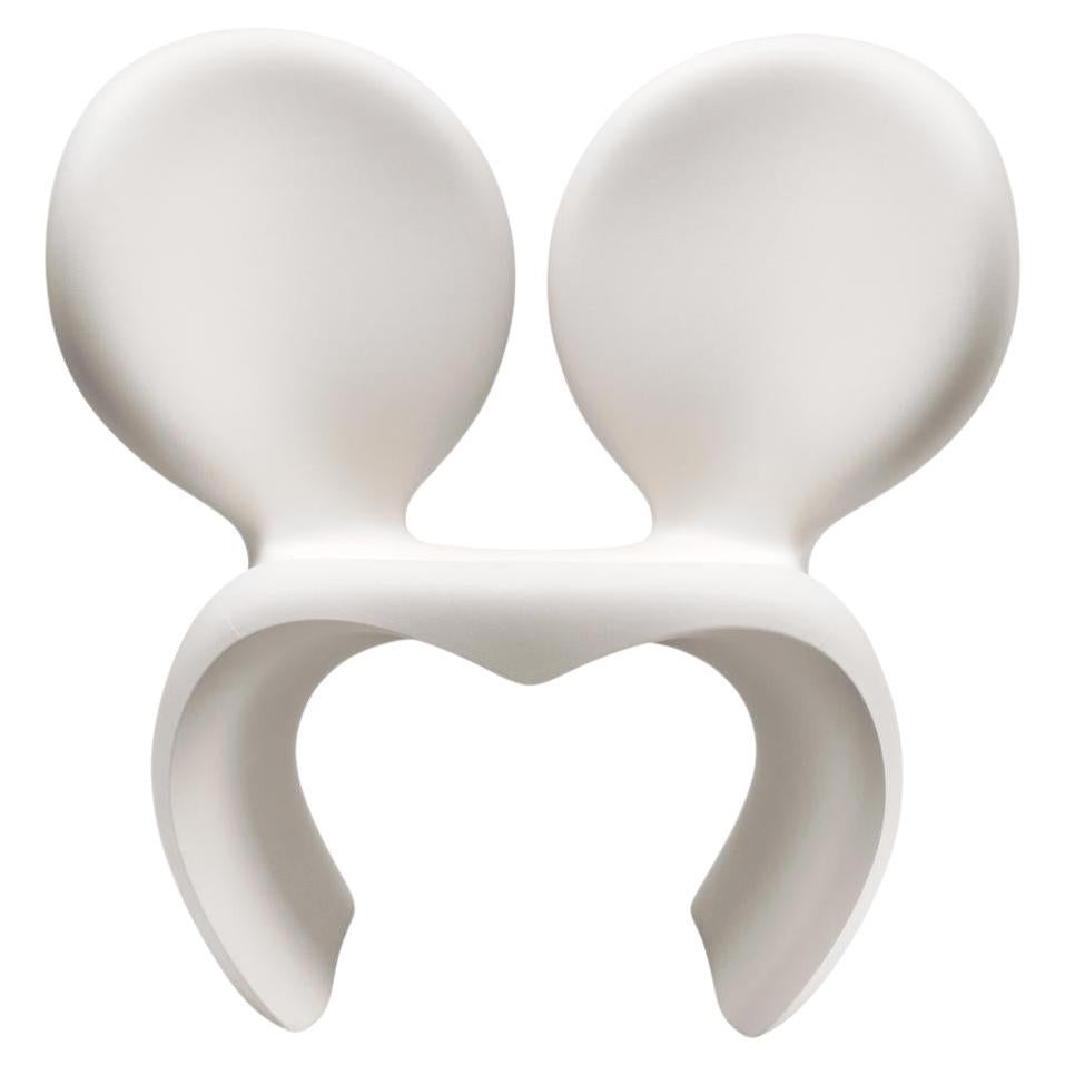 Don't F**K With The Mouse fauteuil blanc  Polyéthylène recyclable de Ron Arad