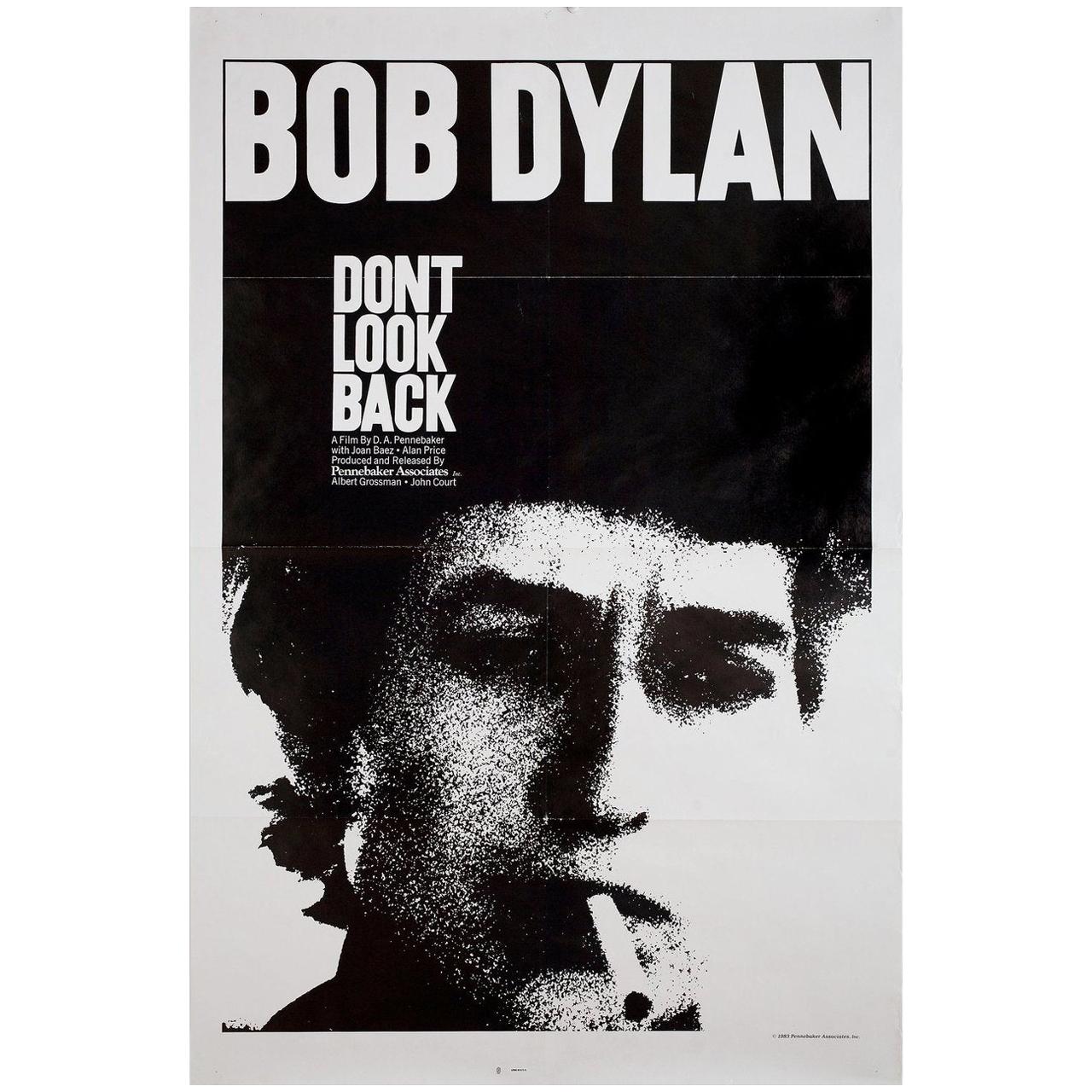 "Don't Look Back" R1983 U.S. One Sheet Film Poster