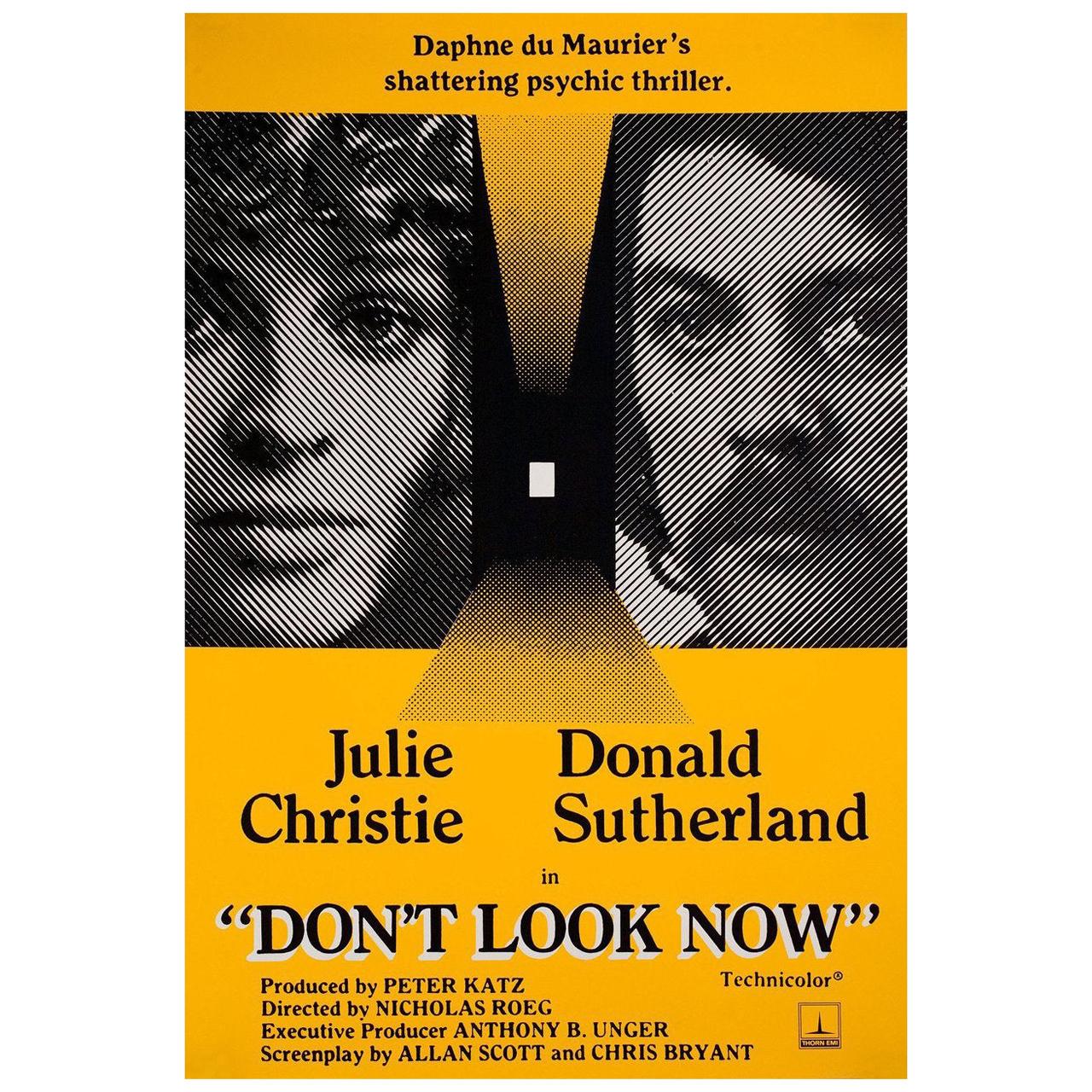 'Don't Look Now' R1970s British One Sheet Film Poster