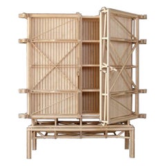 Dont Publish Please «CNSTR Cabinet, Natural Birch by Paul Heijnen » (Armoire en bouleau naturel)