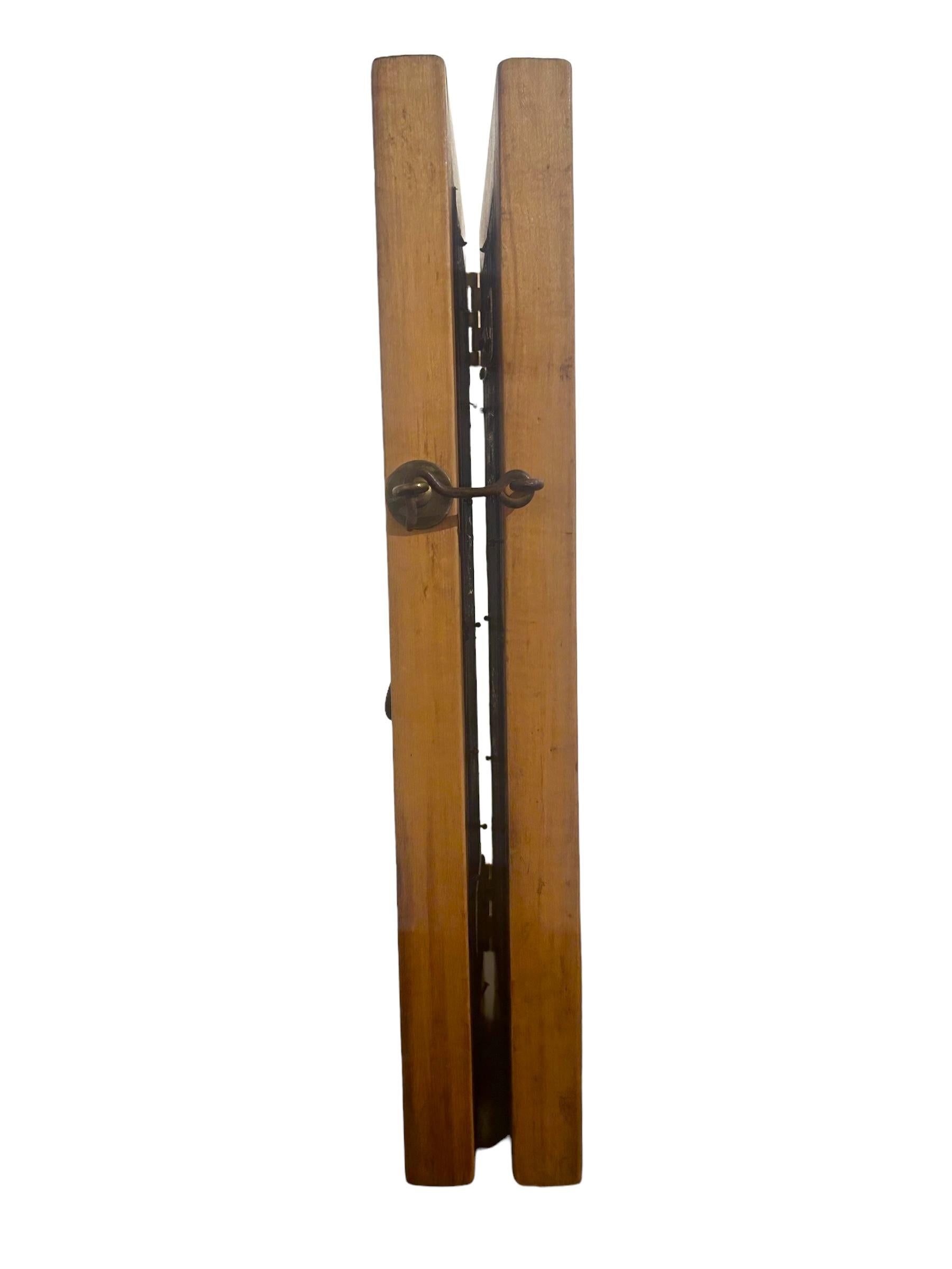 American Don't You Dare - Multi-Panel Folding Door Painting, Objet D'art For Sale