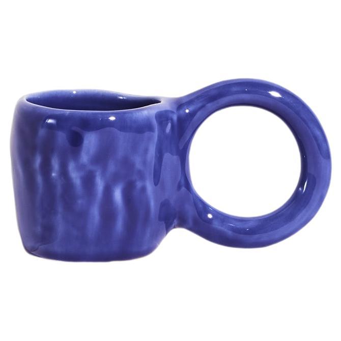 PETITE FRITURE Donut, Set of 2 Espresso, Blue, Designed by Pia Chevalier For Sale