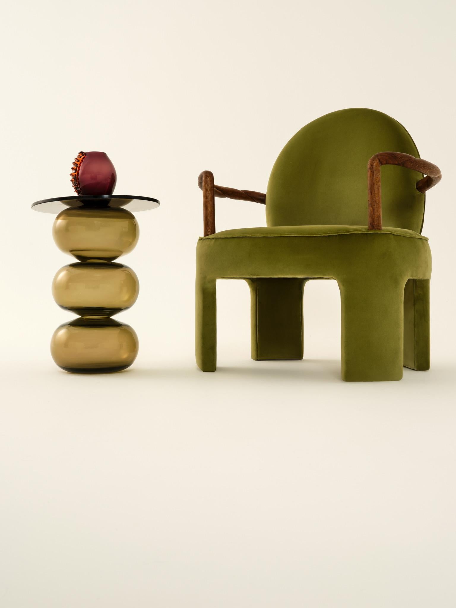 Contemporary Donut Side Table For Sale