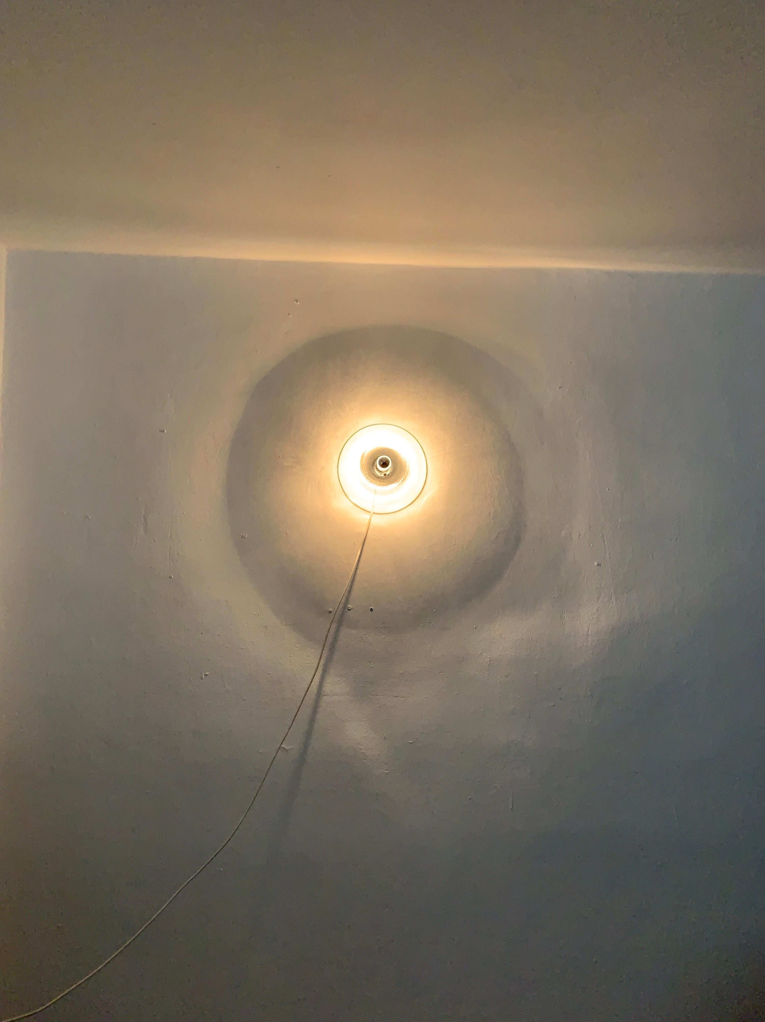 Donut Wall or Ceiling Lamp by J.T. Kalmar In Good Condition For Sale In München, DE