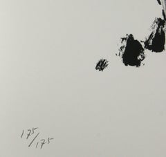 Impressionen von Frauen 4, Abstrakt-expressionistische Lithografie von Doo Shik Lee